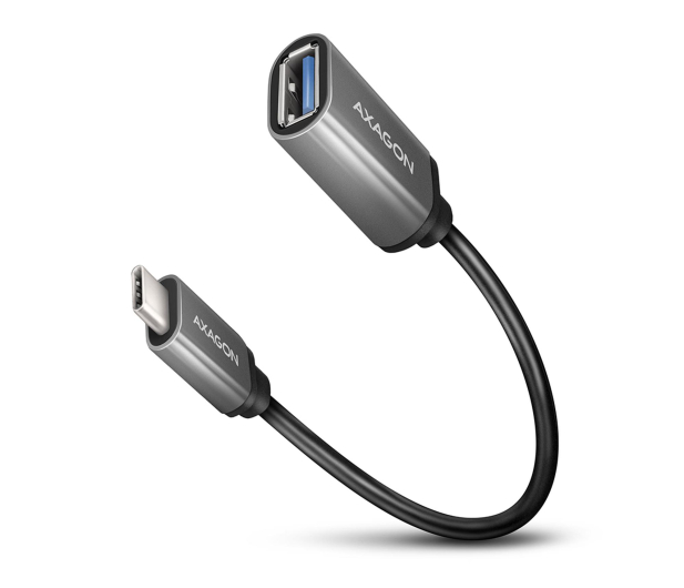Axagon RUCM-AFAC, redukcja kabla USB-C (M) - USB-A (F), 20cm - 1353484 - zdjęcie